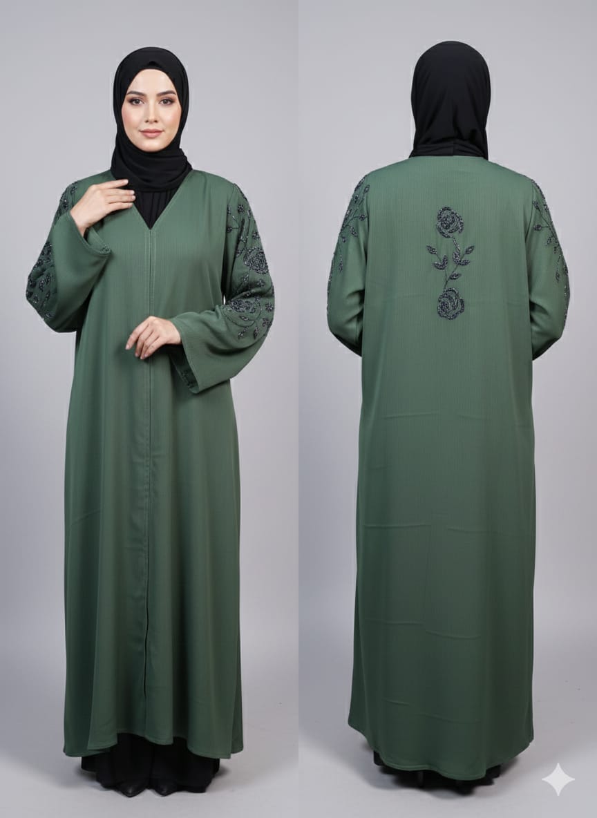 Luxury Zoom Handwork Abaya