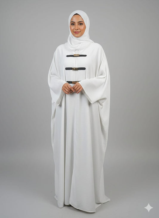 Premium Zoom Kaftan Abaya With Slide Buckles