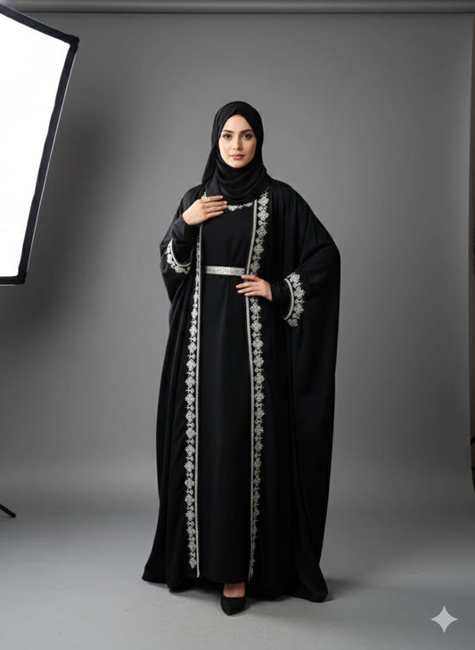 Premium Tiktok Bridal Shrug Handwork Cape Abaya