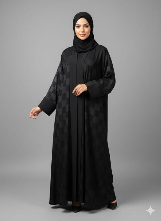 Imported Embossed Nida Abaya