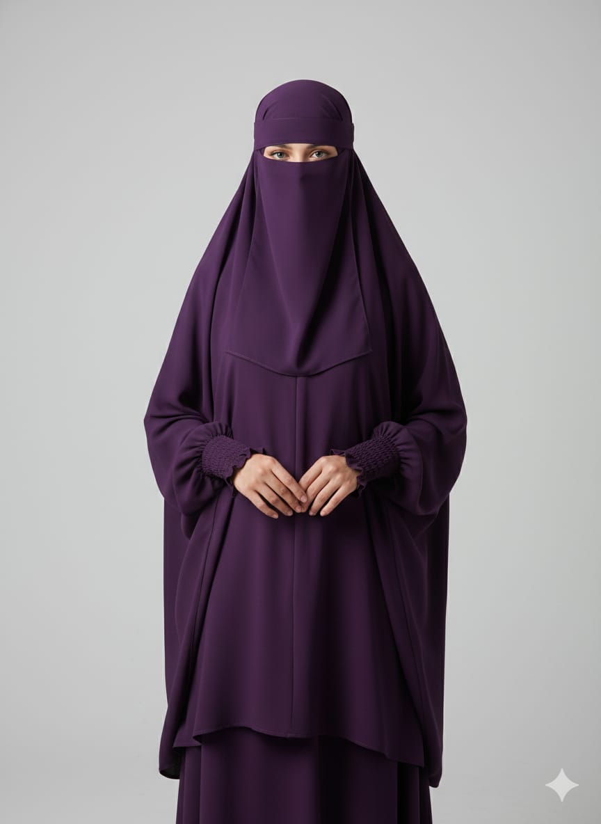 3 Piece Jilbab Set