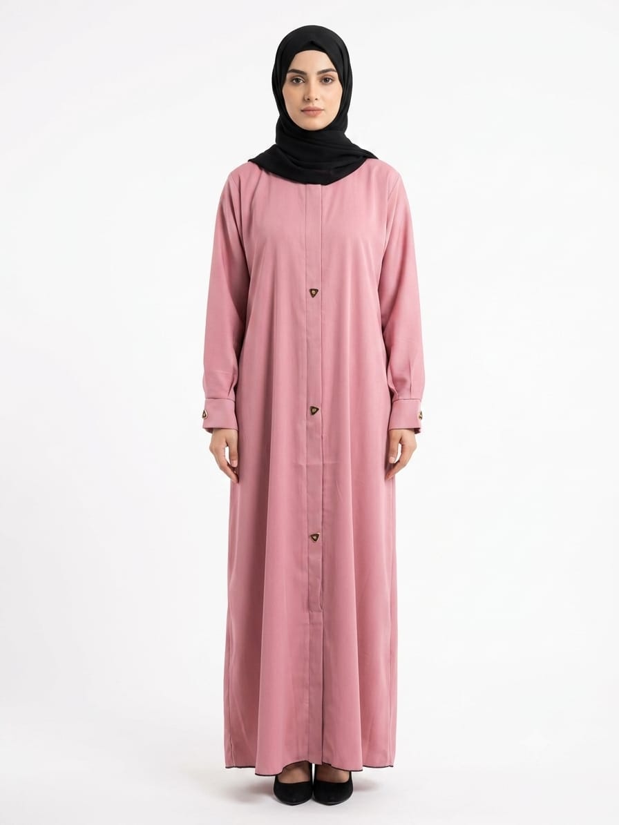 TIKTOK SHOW BUTTON ABAYA