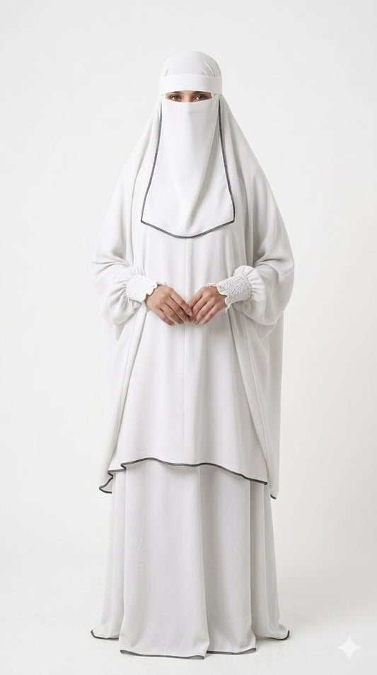 3 Piece Jilbab Set