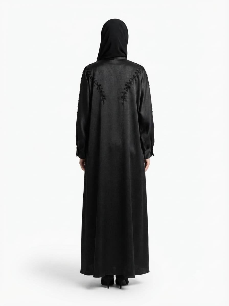 Shimmer Handwork Kaftan Abaya
