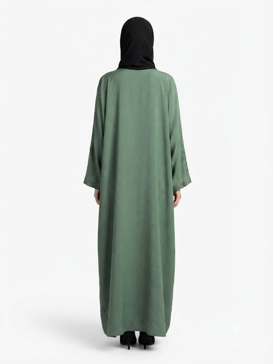 Prada stone work Kaftan Abaya